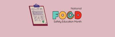 Card image food safety month post