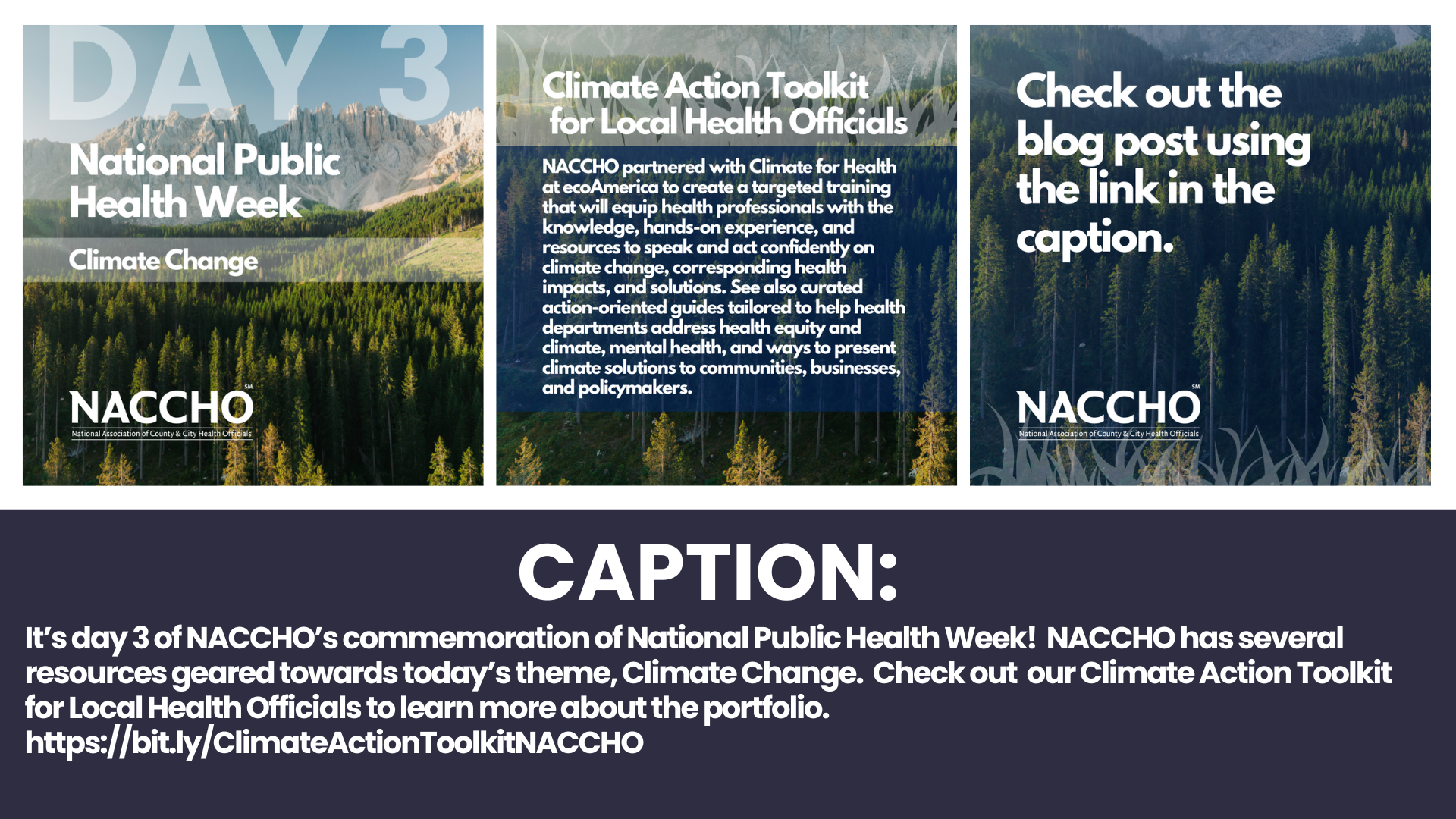 National Public Health Week Day 3 Social Media Graphic