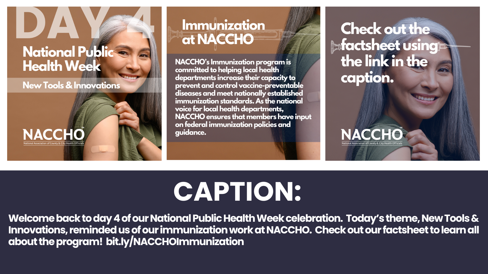 National Public Health Week Day 4 Social Media Graphic