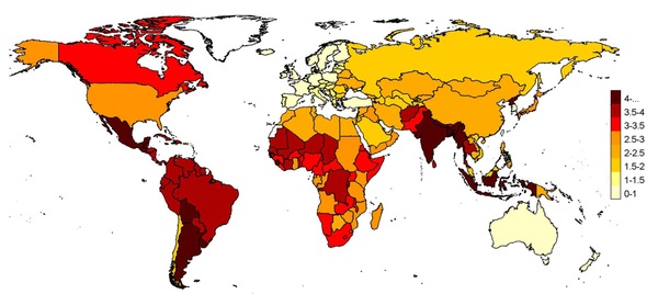 Image from "Global Mortality Estimates for the 2009 Influenza Pandemic from the GLaMOR Project: A Modeling Study"
