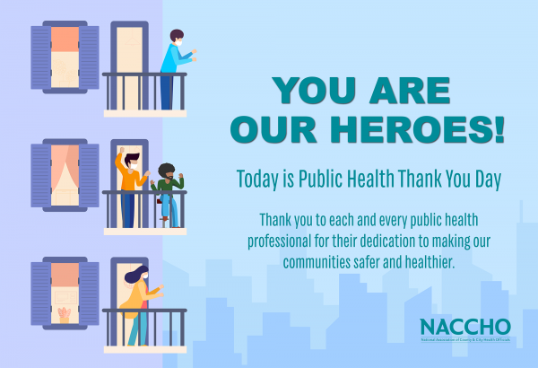 Happy Public Health Thank You Day - Naccho