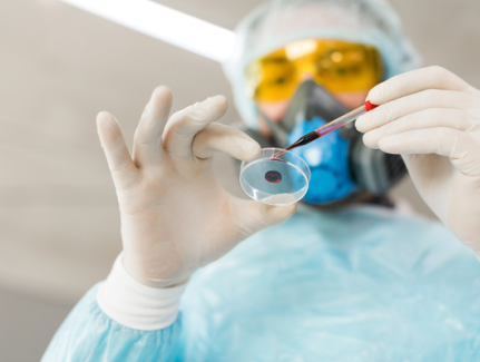 Outbreak testing lab scientist ci