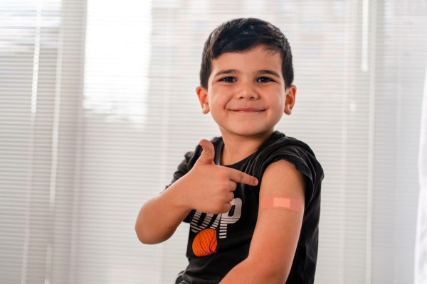 Boy after vaccine 1
