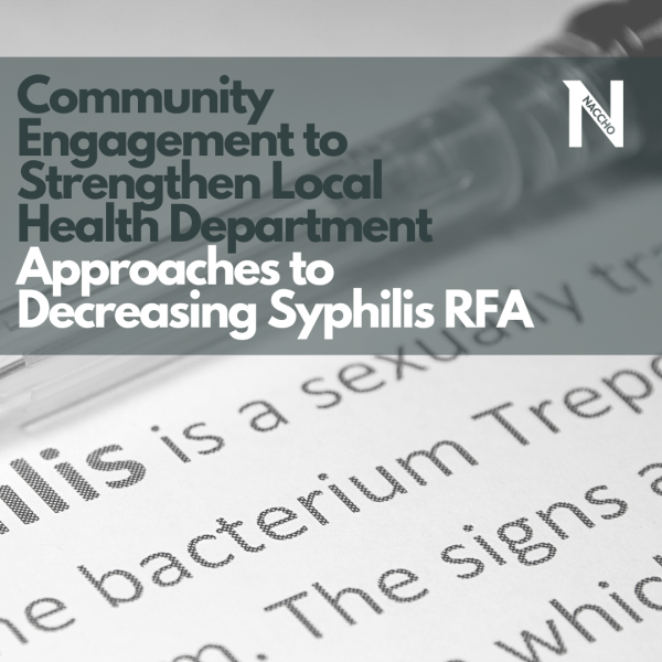 Community Engagement to Strengthen Local Health Department Approaches to Decreasing Syphilis 2