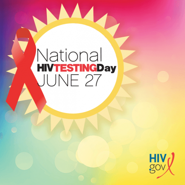 Large HIV Testing Day Logo