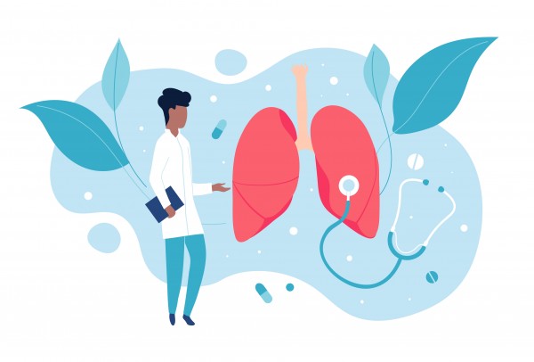 TB illustration doc with lungs